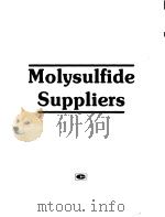 MOLYSULFIDE SUPPLIERS（ PDF版）