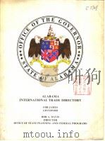 ALABAMA INTERNATIONAL TRADE DIRECTORY PDF电子版封面