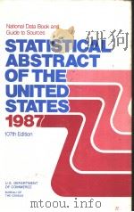 STATISTICAL ABSTRACT OF THE UNITED STATES 1987 107TH EDITION PDF电子版封面