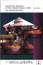 STATISTICAL ABSTRACT OF THE UNITED STATES:2002 122ND EDITION PDF电子版封面 0934213909