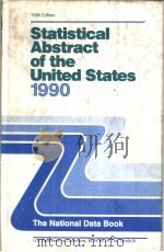 STATISTICAL ABSTRACT OF THE UNITED STATES 1990 110TH EDITION PDF电子版封面