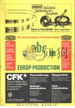 THE UNIVERSAL REGISTER OF EUROPEAN EXPORTS 1980 EUROP PRODUCTION PDF电子版封面