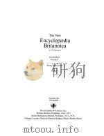 THE NEW ENCYCLOPAEDIA BRITANNICA IN 30 VOLUMES MICROPAEDIA VOLUME Ⅰ READY REFERENCE AND INDEX A BIB PDF电子版封面 0852293607