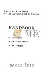 American Association for the Advancement of Science HANDBOOK 1979 PDF电子版封面