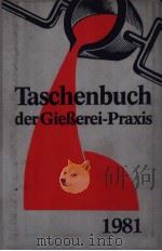 Taschenbuch der GieBerei-Praxis 1981 PDF电子版封面 Herausgegeben von Dipl.-lng.E.