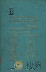 ANNUAL REVIEW OF MATERIALS SCIENCE VOLUME 10 1980 PDF电子版封面 ROBERT A.HUGGINS RICHARD H.BUB