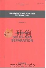 HANDBOOK OF POWDER TECHNOLOGY VOLUME 3 SOLID-GAS SEPARATION PDF电子版封面 L·SVAROVSKY