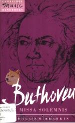 Beethoven:Missa solemnis 1991 PDF电子版封面 0521372291 William Drabkin
