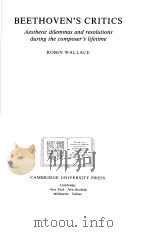 BEETHOVEN'S CRITICS:Aesthetic dilemmas and resolutions during the composer's lifetime（1986 PDF版）