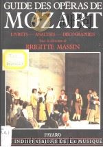 Guide des OPERAS DE MOZART PDF电子版封面 2213025037