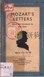 MOZART'S LETTERS（1956年第1版 PDF版）
