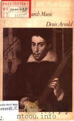 BBC MUSIC GUIDES Monteverdi Church Music（1982 PDF版）