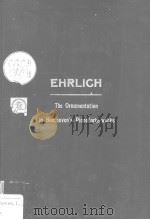 THE ORNAMENTATION in BEETHOVEN‘S PIANOFORTE-WORKS EDITION STEINGRABER No.31 PDF电子版封面 HEINRICH EHRLICH