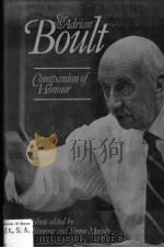 Sir Adrian Boult Companion of Honour 1980 PDF电子版封面 0859362175 Nigel Simeone and Simon Mundy
