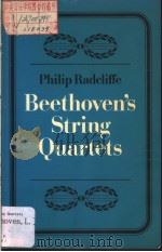 Beethoven's String Quartets 1978 PDF电子版封面 052129326X PHILIP RADCLIFFE
