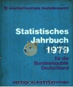 Statistisches Jahrbuch 1979 fur die Bundesrepublik Deutschland PDF电子版封面 3170031759