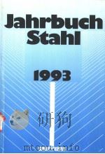 Jahrbuch Stahl 1993 Band 3 PDF电子版封面 3514001337