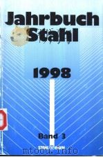 Jahrbuch Stahl 1998 Band 3 PDF电子版封面