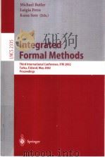 Integrated Formal Methods PDF电子版封面 3540437037