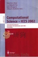 Computational Science-ICCS 2002 Part 3 PDF电子版封面 3540435948