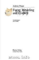 Fuzzy Modeling and Control PDF电子版封面 3790813850