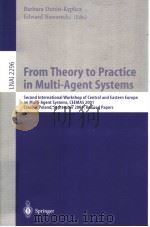 From Theory to Practice in Multi-Agent Systems     PDF电子版封面  3540433708   