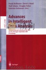 Advances in Intelligent Data Analysis PDF电子版封面 3540425810