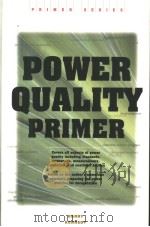 POWER QUALITY PRIMER PDF电子版封面 0071344160