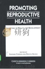 PROMOTING PERRODUCTIVE HEALTH PDF电子版封面
