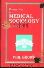 Perspectives in Medical Sociology PDF电子版封面 0881339032