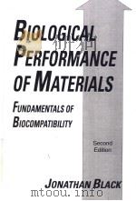 Biological Performance of Materials PDF电子版封面 0824784391