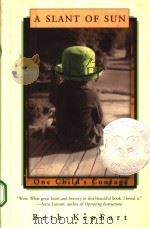 A SLANT OF SUN PDF电子版封面