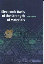 Electronic Basis of the Strength of Materials PDF电子版封面 0521620058