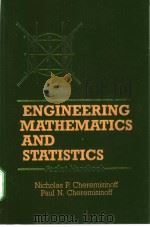 ENGINEERING MATHEMATICS AND STATISTICS PDF电子版封面