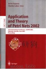 Application and Theory of Petri Nets 2002 PDF电子版封面 3540437878