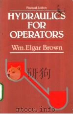 Hydraulics for Operators（ PDF版）