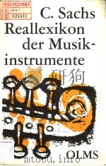 CURT SACHS REAL-LEXIKON DER MUSICINGSTRUMENTE PDF电子版封面 3487044587