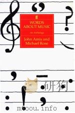 WORDS ABOUT MUSIC PDF电子版封面 0571147488