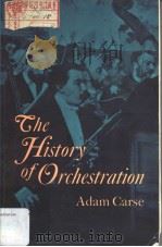 THE HISTORY OF ORCBESTRATION（ PDF版）