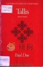 OXFORD STUDIES OF COMPOSERS(4)  TALLIS PAUL DOE（ PDF版）