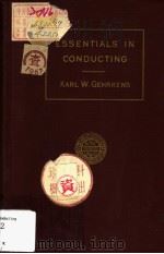 ESSENTIALS CONDUCTING PDF电子版封面