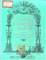 A METHOD FOR THE FLUTE PDF电子版封面 0253209196 TULOU JEAN-LOUIS