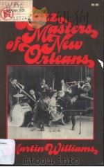 JAZZ MASTERS OF NEW ORLEANS PDF电子版封面 0306800934