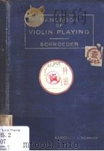 HANDBOOK OF VIOLIN PLAYING PDF电子版封面