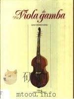 DIE VIOLA DA GAMBA PDF电子版封面 3923639643