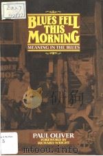 BLUES FELL THIS MORNING MEANING IN THE BLUES PDF电子版封面 0521377935 PAUL OLIVER