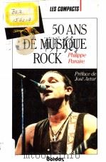 50 ANS DE MUSIQUE ROCK PDF电子版封面 2040185003