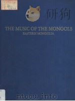 MUSIC OF EASTERN MONGOLIA PDF电子版封面 H.HASLUND-CHRISTENSEN