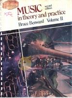 MUSIC IN THEORY AND PRACTICE VOLUME Ⅱ SECOND ENITION PDF电子版封面 0697034240 BRUCE BENWARD