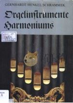 ORGEL-INSTRUMENTE HARMONIUMS PDF电子版封面